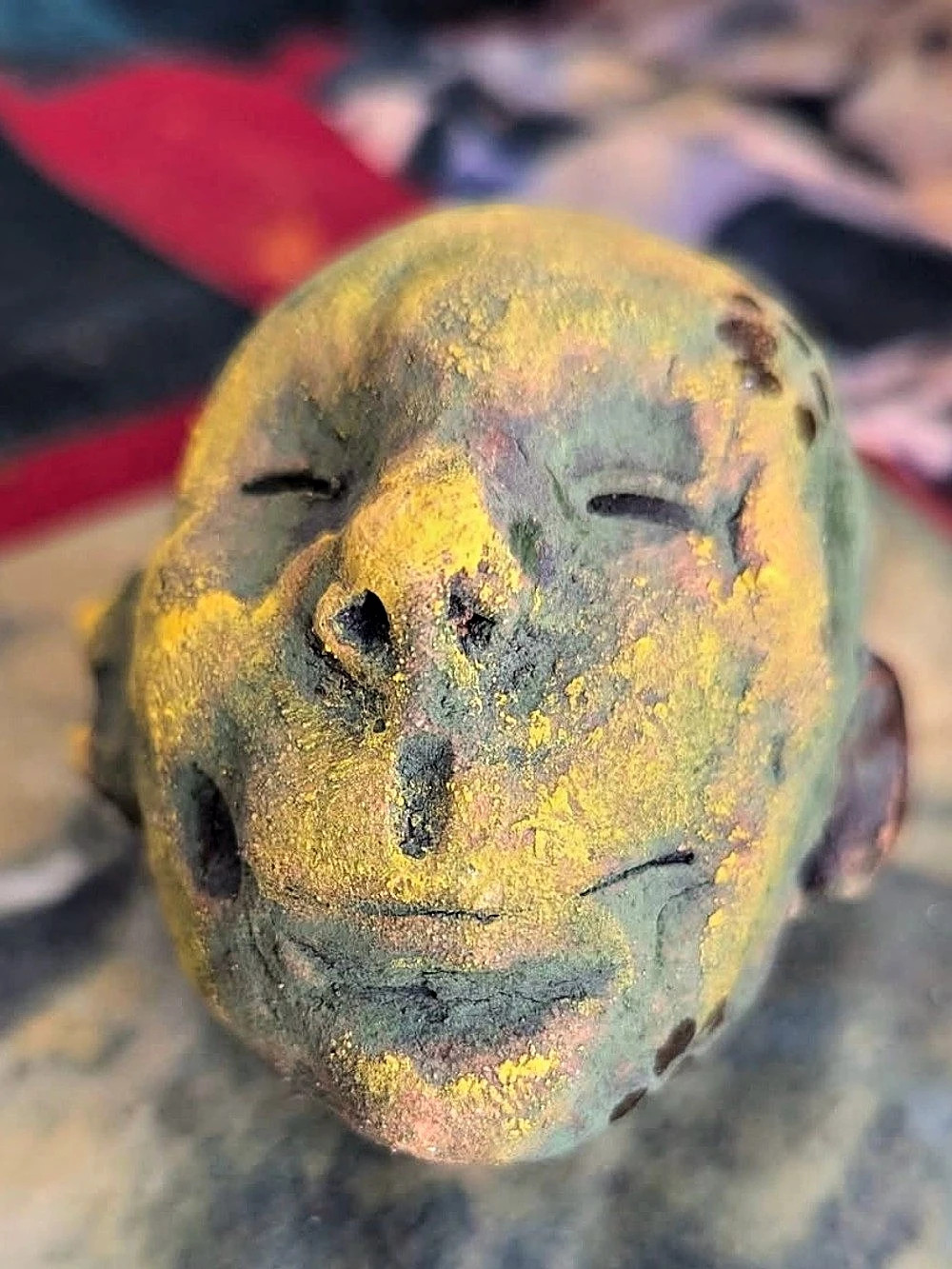 Original Tiny Head Sculpture